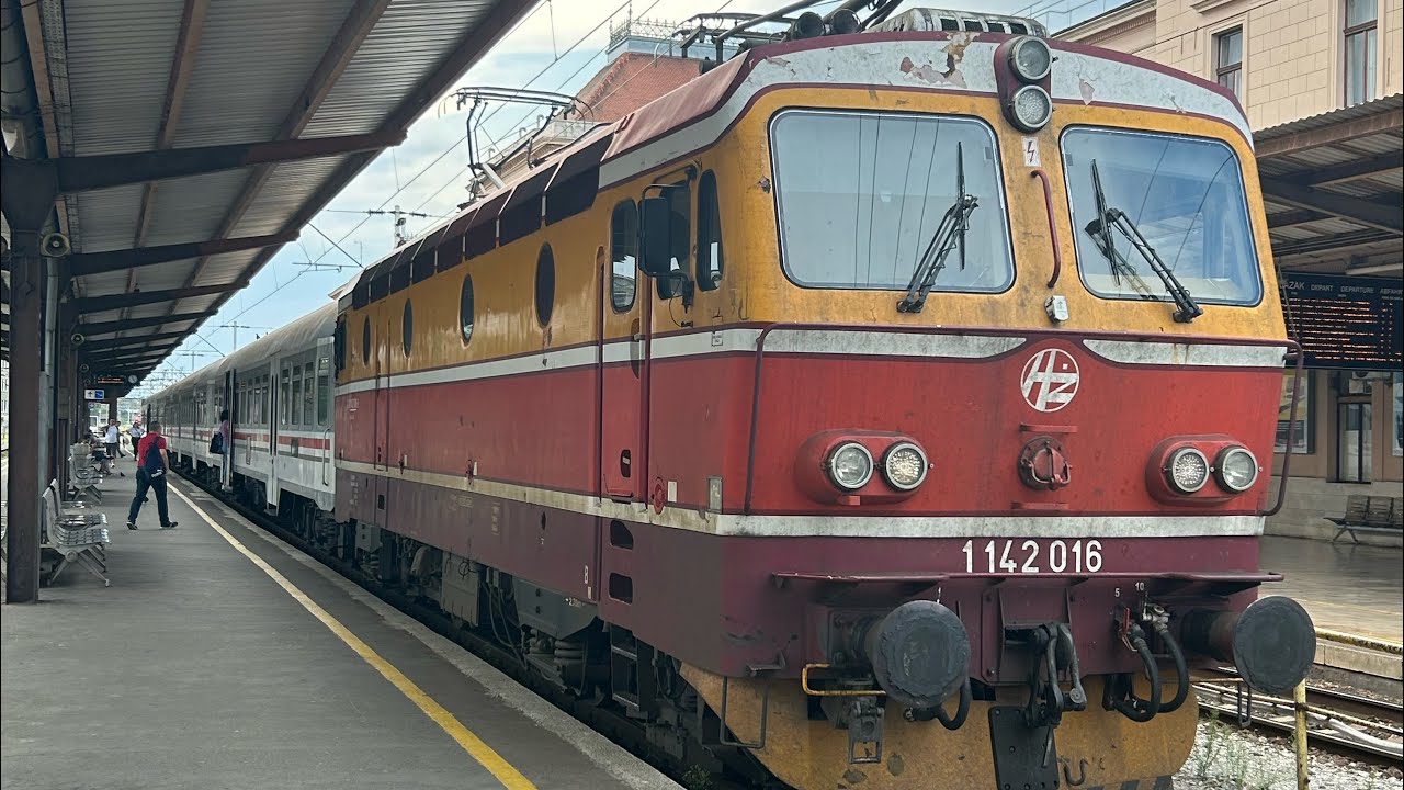 VLAKOVI U HRVATSKOJ, SLATINA I ZAGREB, Kolovoz 2024.