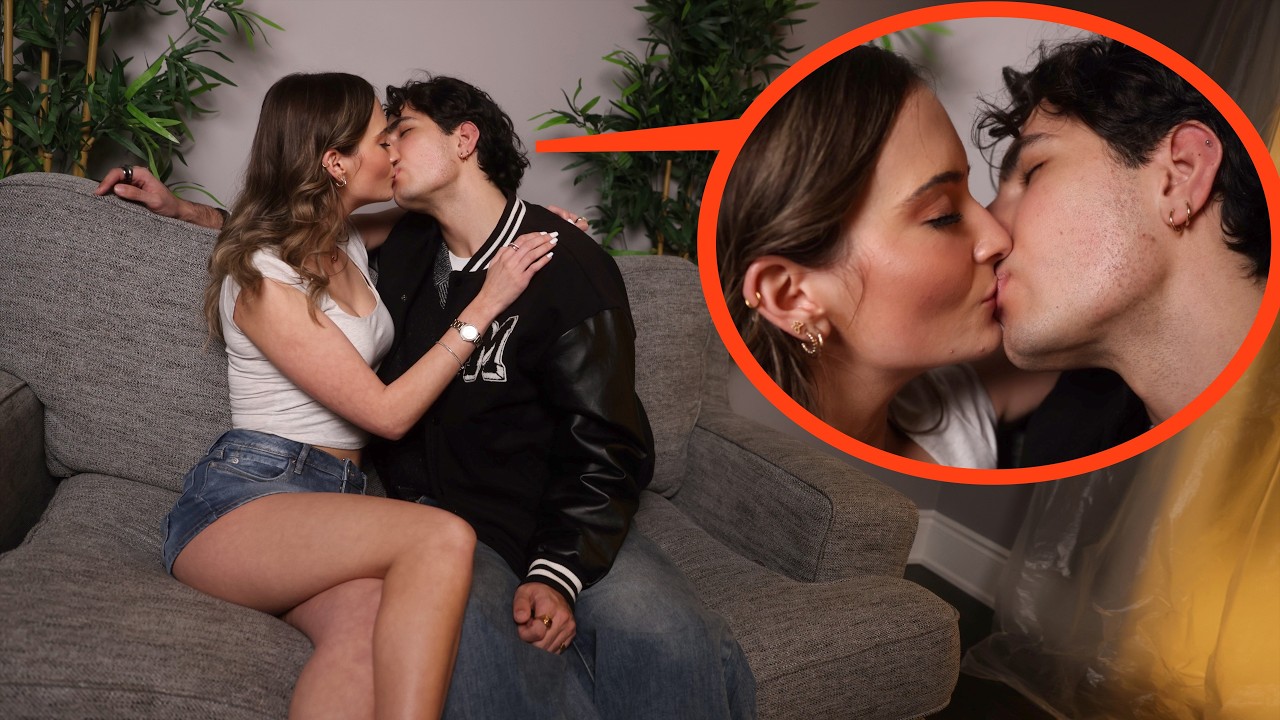 Pretty Girl has her first Kiss with School’s Popular Guy (Cute)
