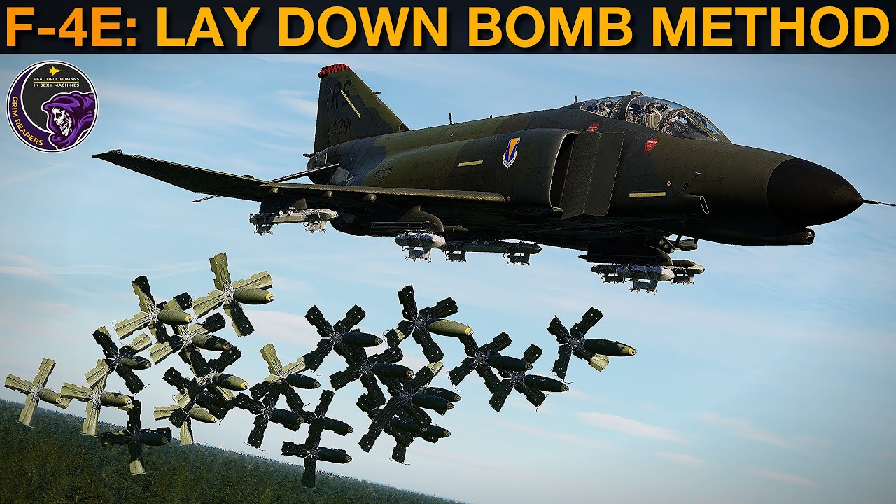 F-4E Phantom: Руководство по методу бомбометания с насыпи | DCS