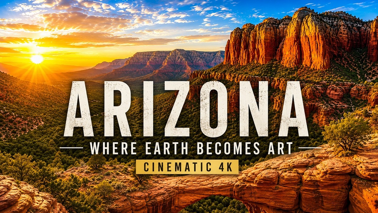 Arizona 4K | Cinematic Travel Film &ndash; Where Earth Becomes Art