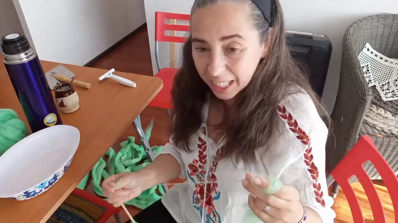 Aprende a Hilar con huso