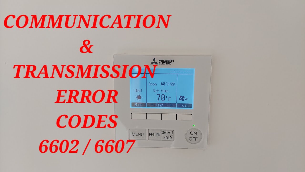 MITSUBISHI CITY MULTI ERROR CODE