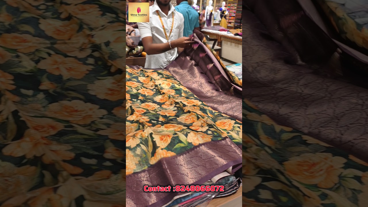 Shiva Textiles‼️ 50% discount latest sarees collections‼️ #instagood #shivatextiles #coimbatore