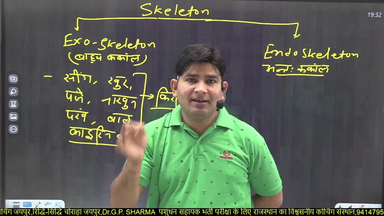 OSTEOLOGY BY Dr. G.P. SHARMA ( VETERINARY GROSS ANATOMY )