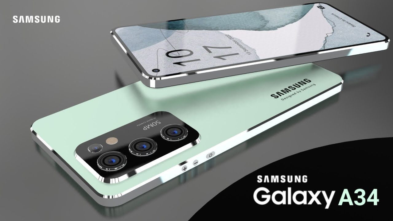 Samsung Galaxy A34 - 5G,Snapdrgon 7 Gen 1,50MP Camera,5300mAh Battery,10GB RAM/Samsung Galaxy A34