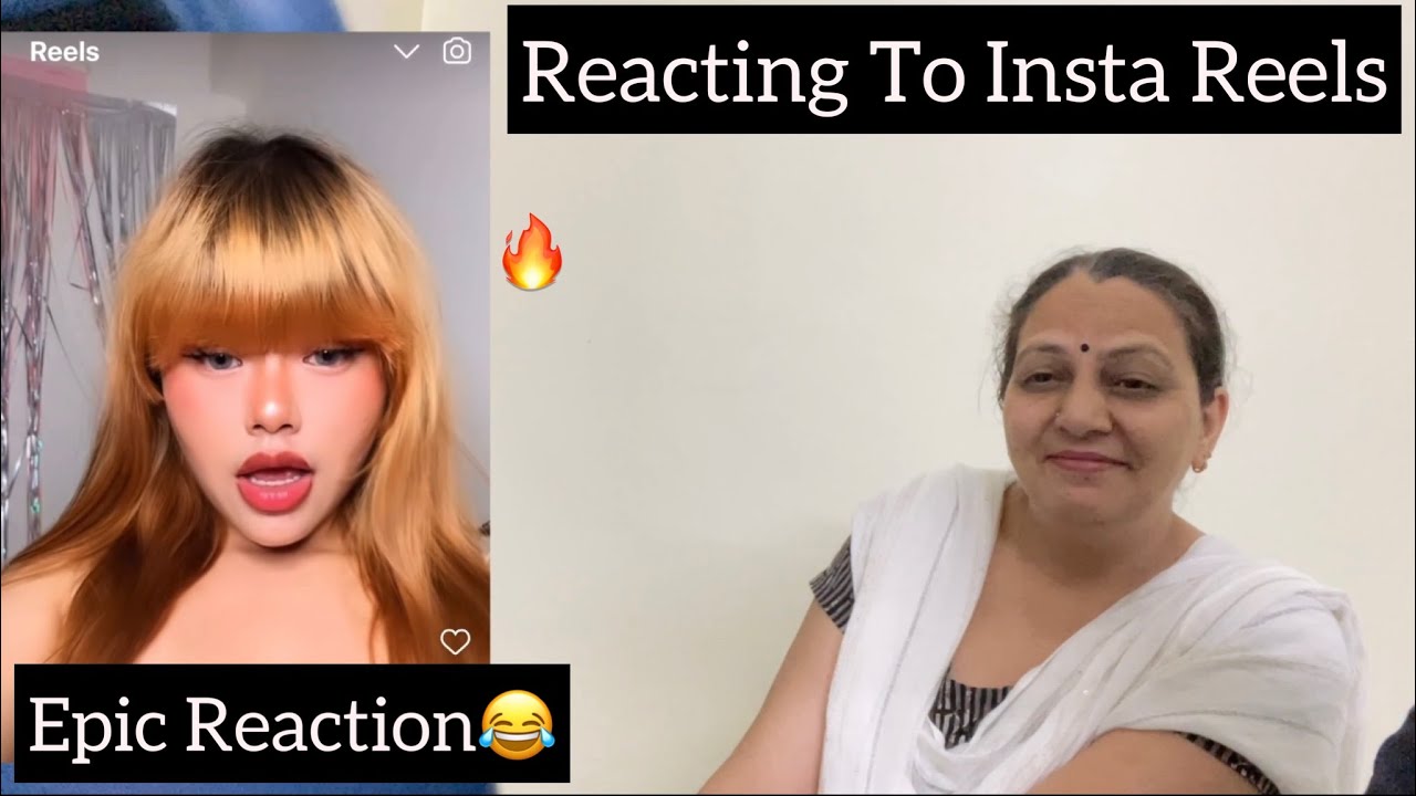 Mummy Reacting To Instagram Models😂