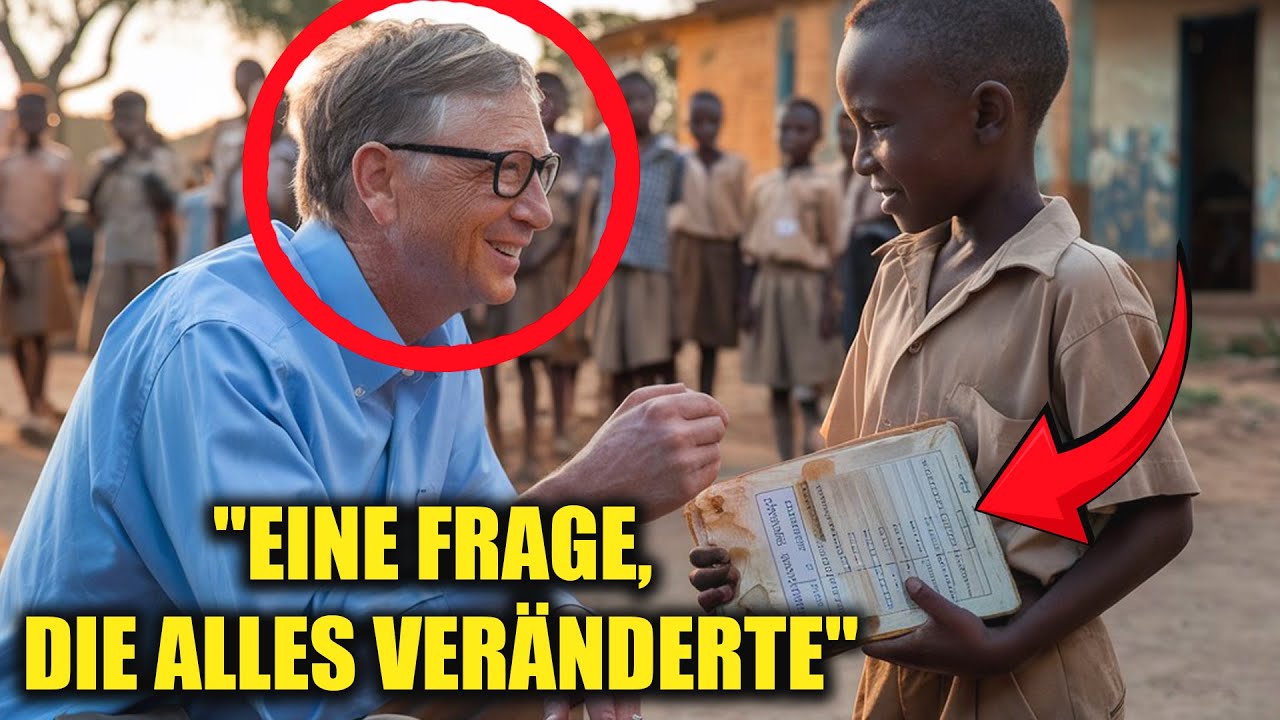 Die eine Frage von Bill Gates ver&auml;nderte das Schicksal eines Kindes! / Inspirierende Geschichten