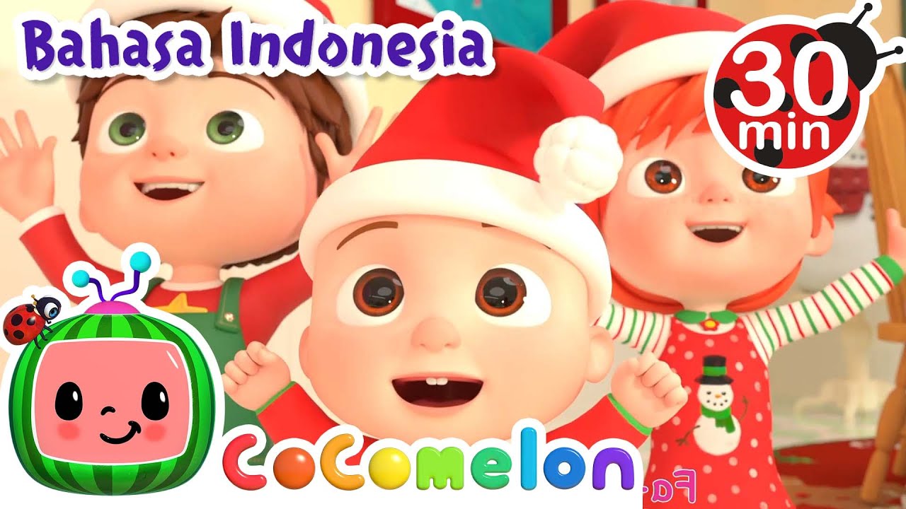 Dekorasi Natal - Menghias Rumah | CoComelon Bahasa Indonesia - Lagu Anak | Nursery Rhymes indonesia