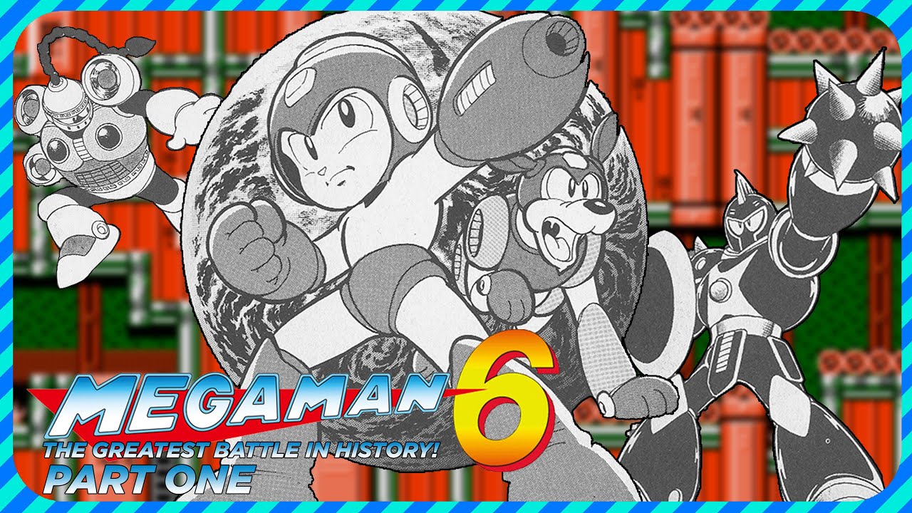 Mega Man 6: Величайшая битва в истории!! (Часть первая) Игровая манга-адаптация