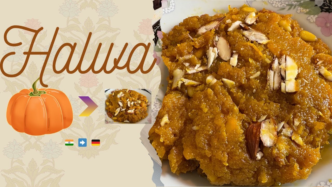 Kürbis Halwa | Pumpkin Halwa  | Indisches Dessert – Süß, Einfach & Aromatisch! | Unbegrenzte Rezepte