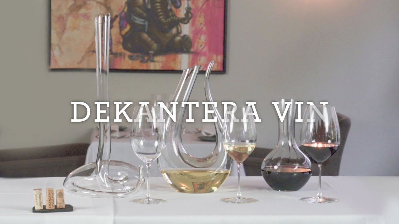 Dekantera och lufta vin – Så här gör du