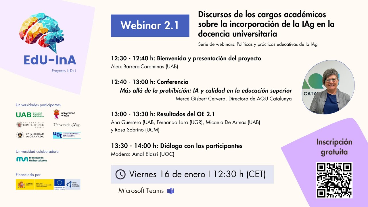 Discursos de los cargos académicos sobre la incorporación de la IAg en la docencia universitaria.