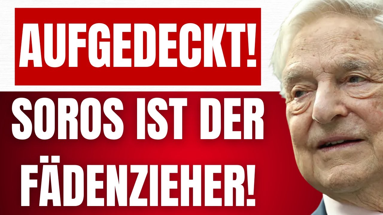 AfD enth&uuml;llt Zusammenarbeit von CDU/SPD mit GEORGE SOROS - Seine Agenda wird umgesetzt!