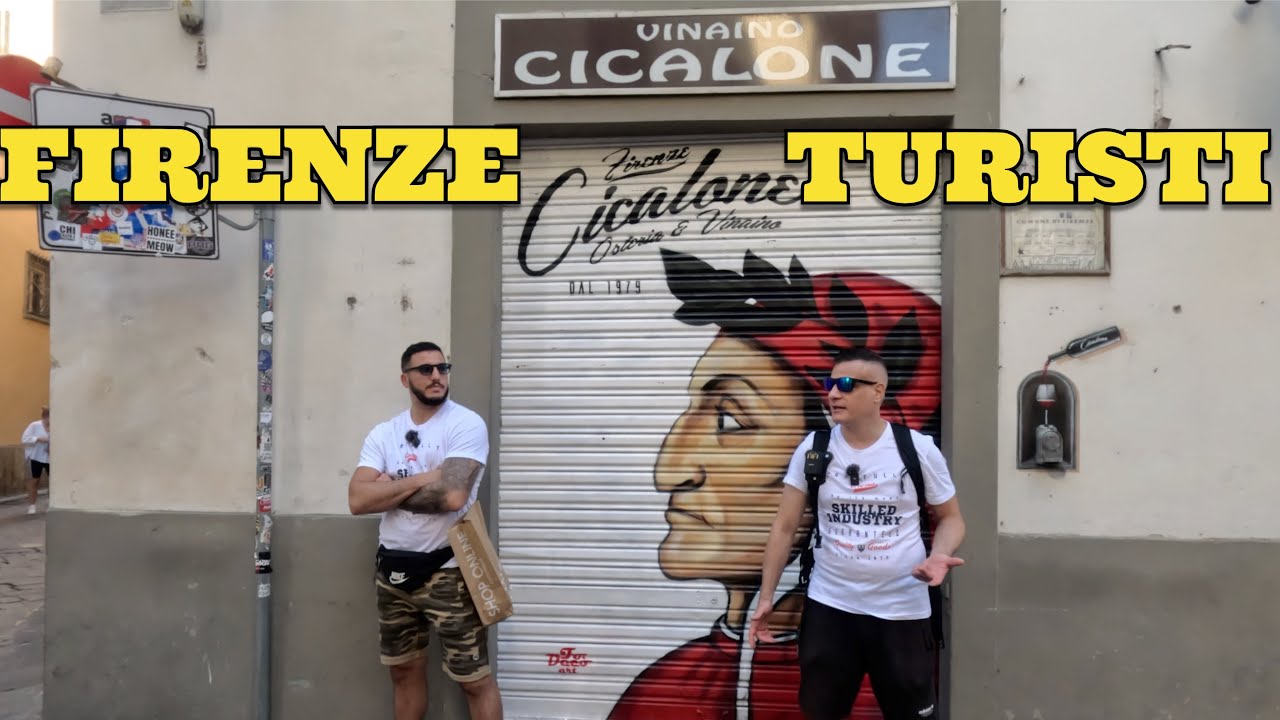 Firenze turistica con Faraoni e Cicalone