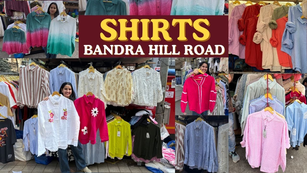 Formal Shirts Starts Rs 300/- | Cotton & Linen Shirts | Plus Sizes | Bandra Hill Road