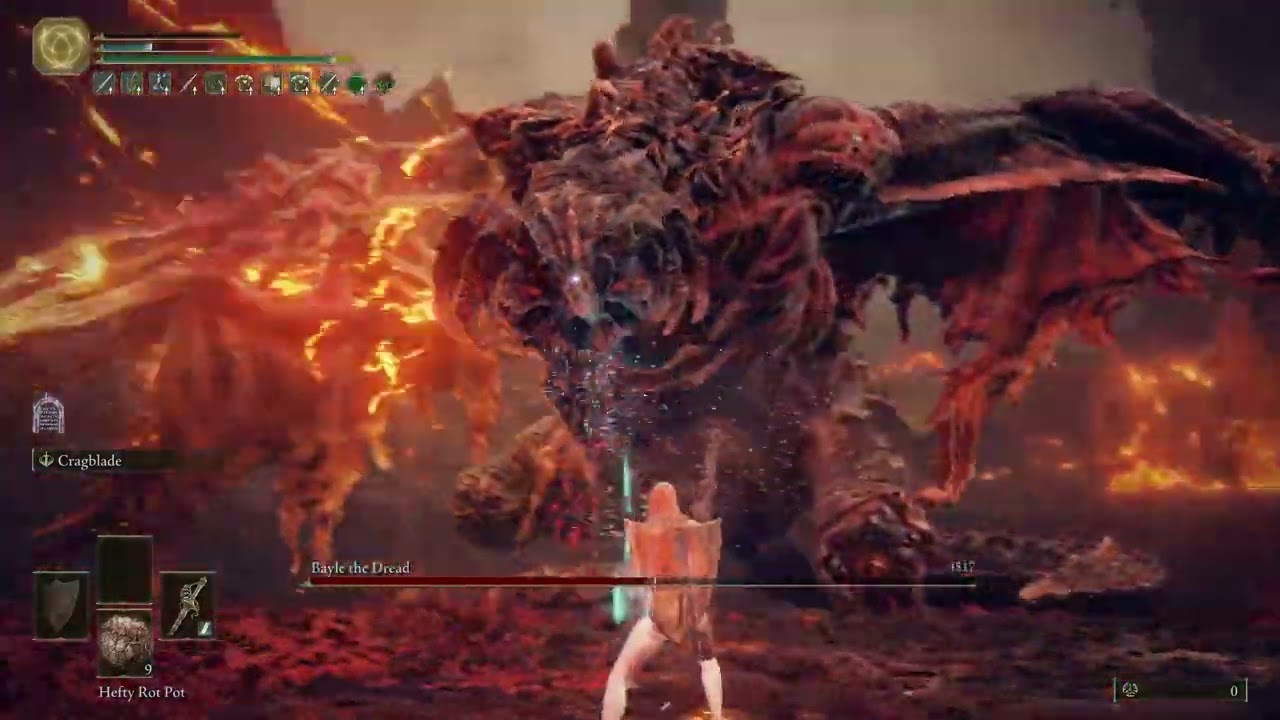 Elden Ring - Bayle the Dread [RL1, WL0, no blessings, no hit]