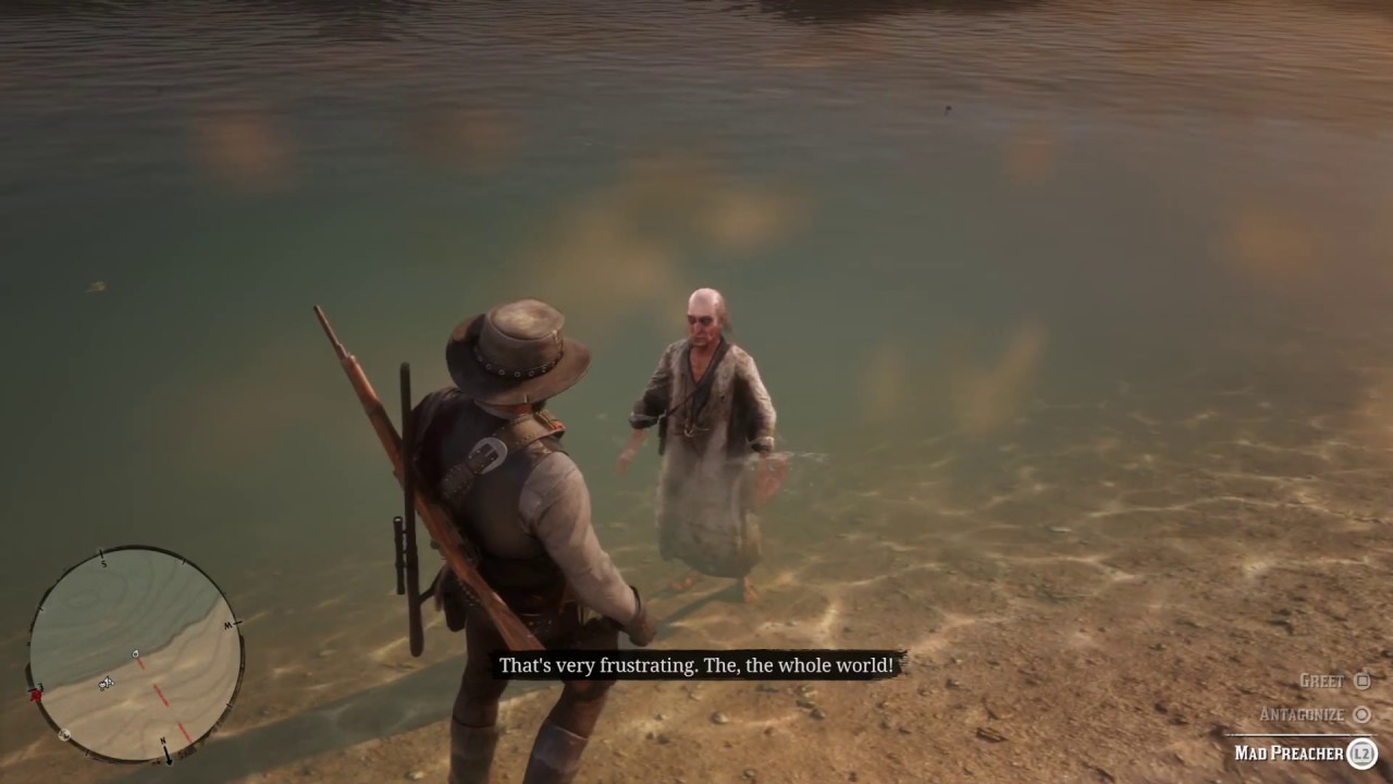 Red Dead 2 - “Saving” the Mad Preacher - After the Epilogue