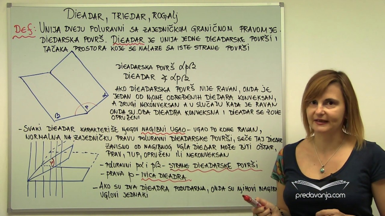 Diedar, triedar,  rogalj - Matematika III
