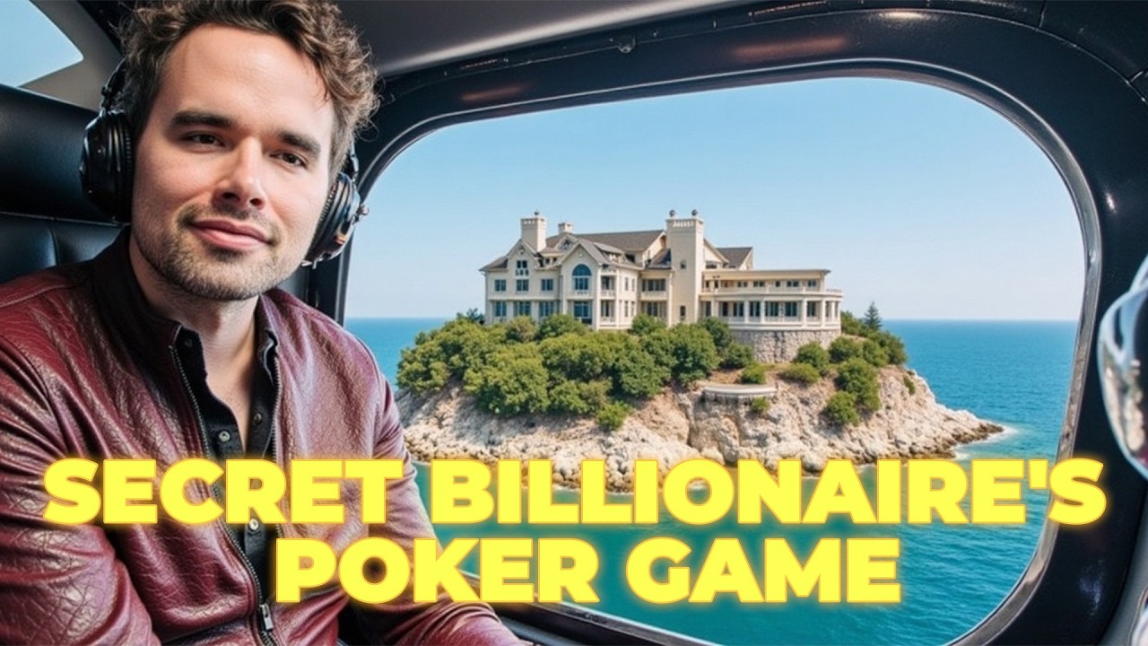 I Took a Helicopter to a Secret Billionaire's Poker Game