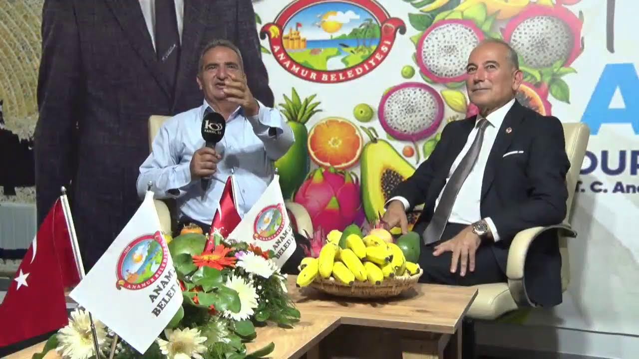Anamur Belediyesi Tarım ve Tropikal Ürünler Fuarı-Gündem