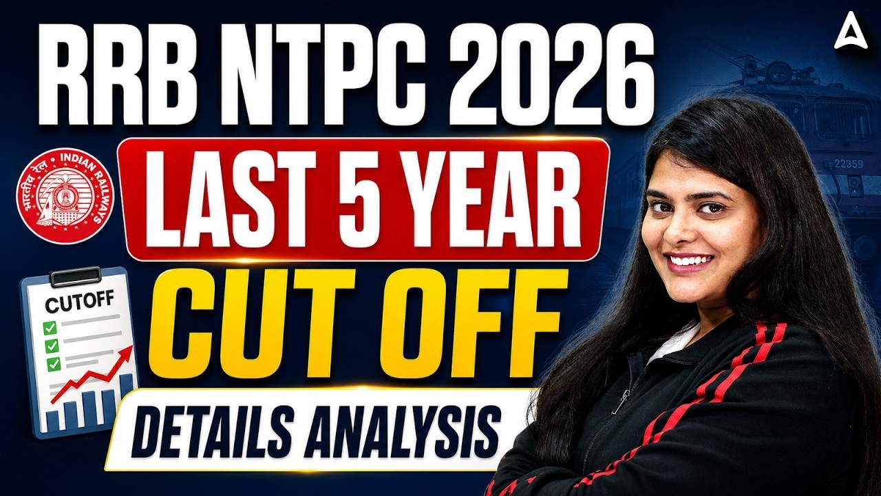 RRB NTPC 2026 | RRB NTPC Previous Year Cut Off | NTPC Last 5 Year Cut Off Analysis
