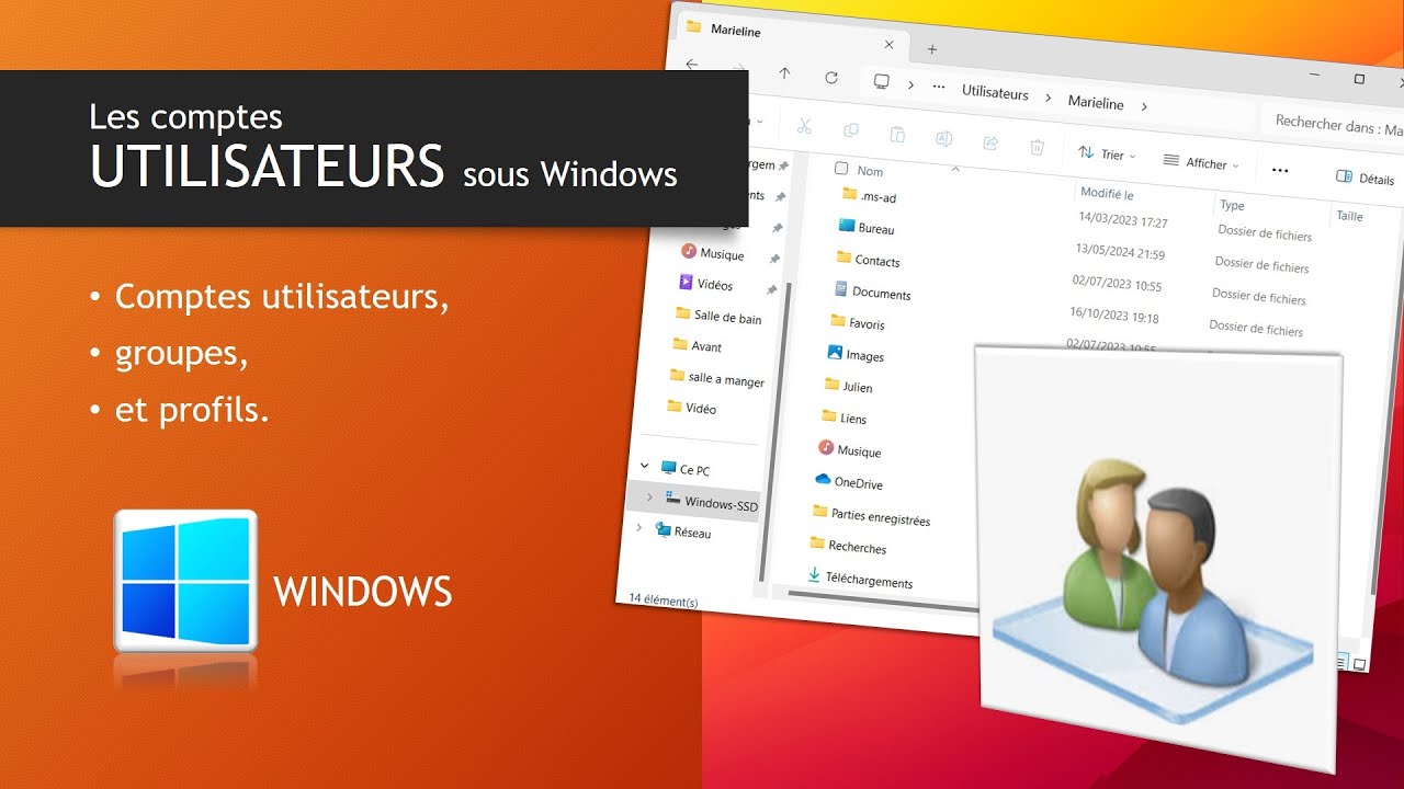 La gestion des utilisateurs sous Windows