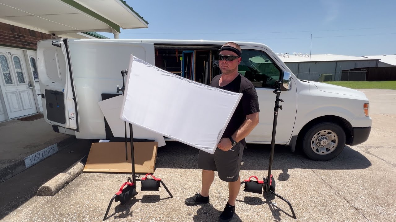 Diffusion Flags Cutters Silks & Nets | Grip Van - Pro Vlog 30