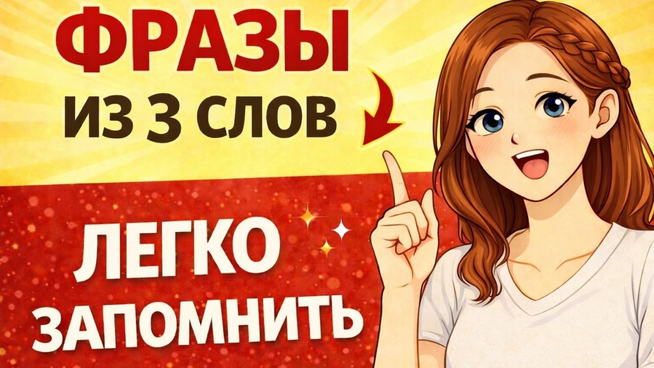 Идеально для начинающих: КОРОТКИЕ ФРАЗЫ на немецком | Учим немецкий язык на слух с нуля 🇩🇪