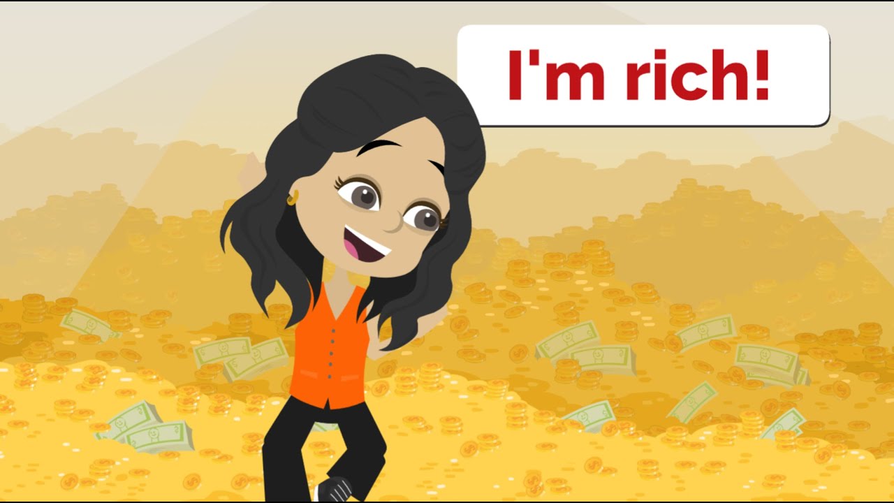 Nora becomes super RICH in one minute | Learn English With Nora