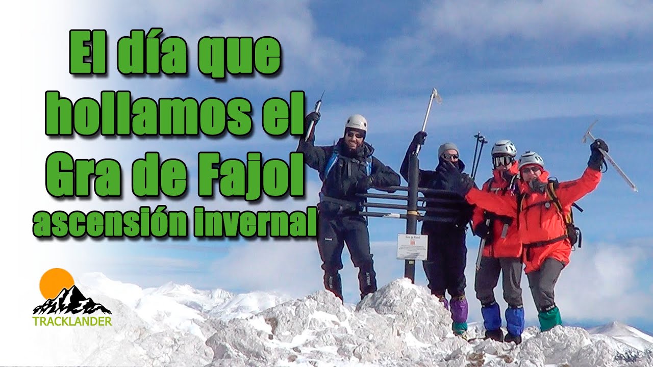 Nieve, mal tiempo y cima conseguida.