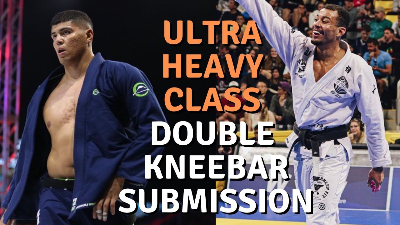 Double Kneebar Submission | Victor Hugo v Erich Munis 2023 Worlds Open Class Finals