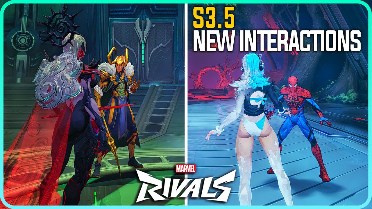Совершенно новый сезон 3.5: уникальные взаимодействия героев Marvel Rivals