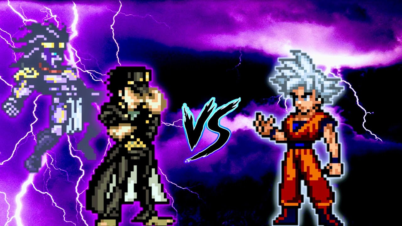 Jotaro K1 V2 & Star Platinum VS Goku DBS 3.5 OP in Jump Force Mugen