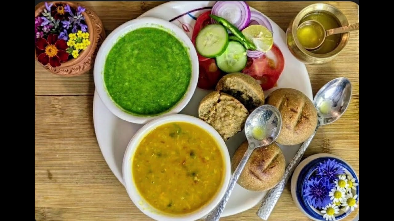 Daal bati in Rajasthani style #recipe #dal #bati #dalbatirecipe #rajasthani