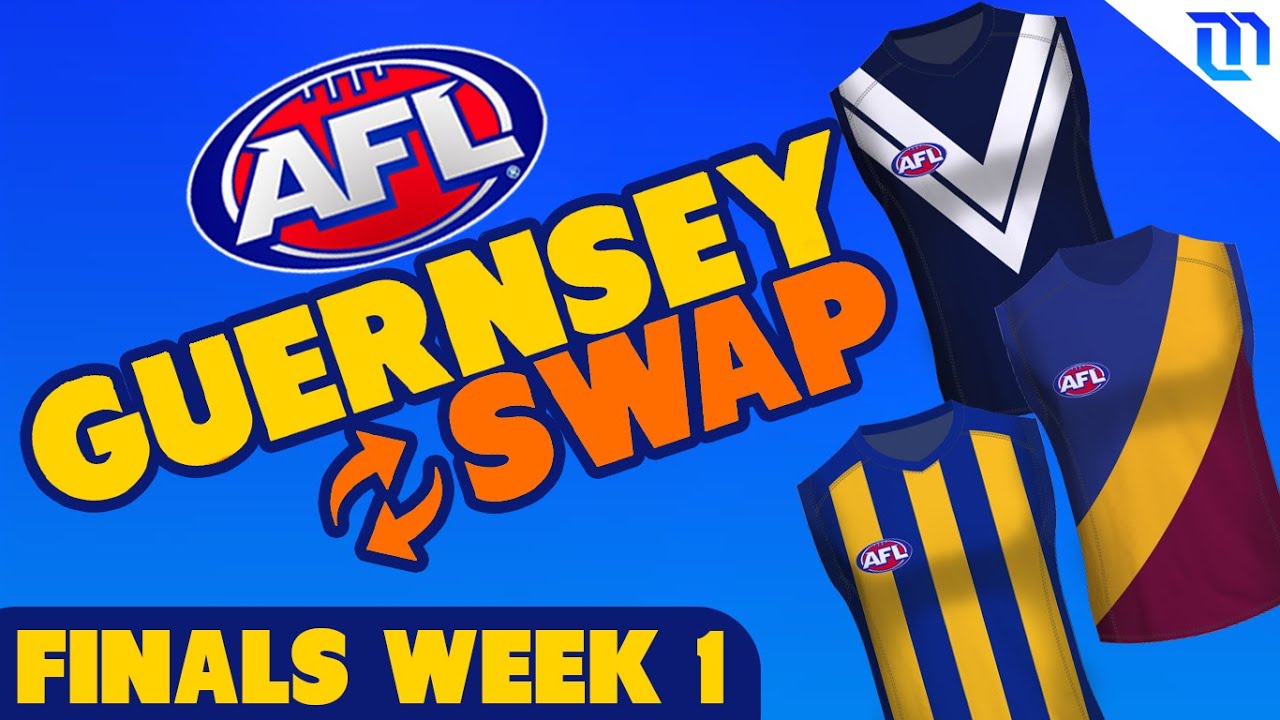 AFL Guernsey Swap - Finals Week 1