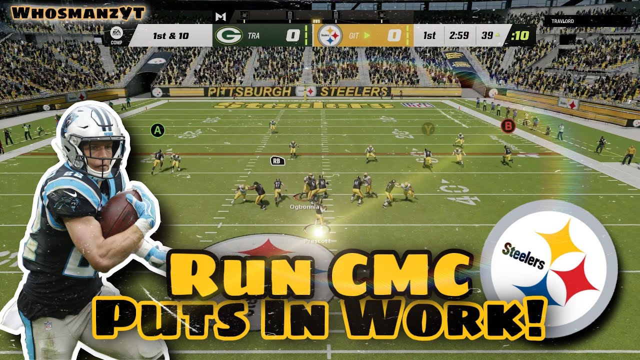Run CMC Puts In Work! 😤 #madden23tips #madden23 #whosmanzyt