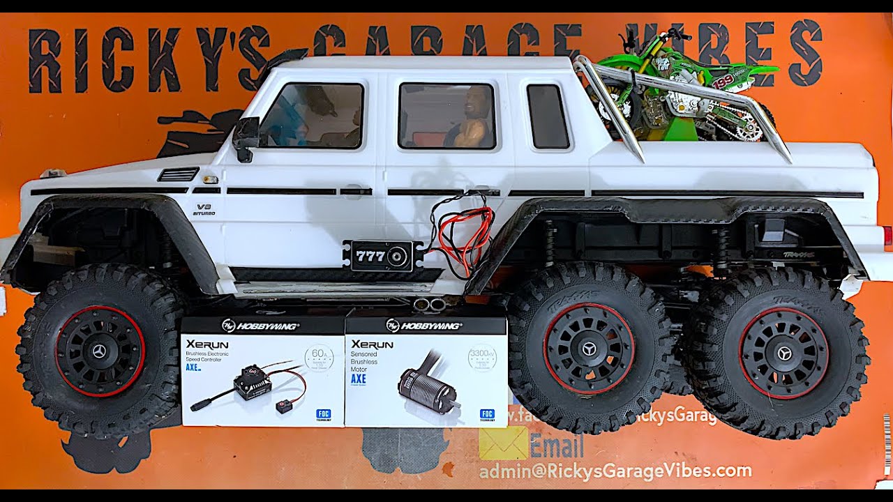 Traxxas TRX6 Brushless Motor, Servo, Receiver & RC LED Light Kit | RC Upgrades