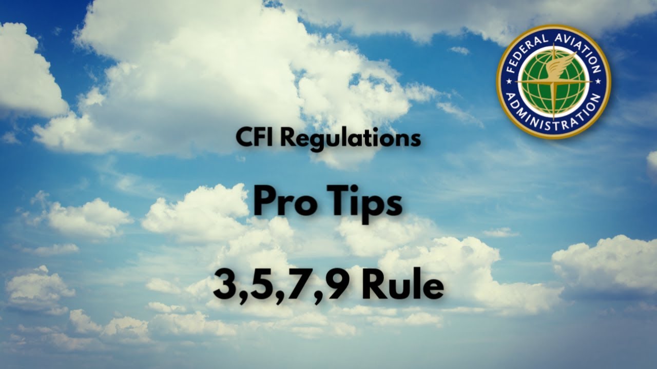 Советы профессионалов по правилам CFI