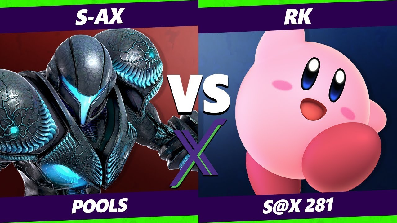 Smash Ultimate Tournament - S-AX (Dark Samus) Vs.  RK (Kirby) - S@X 281 SSBU Pool 1 - WR1