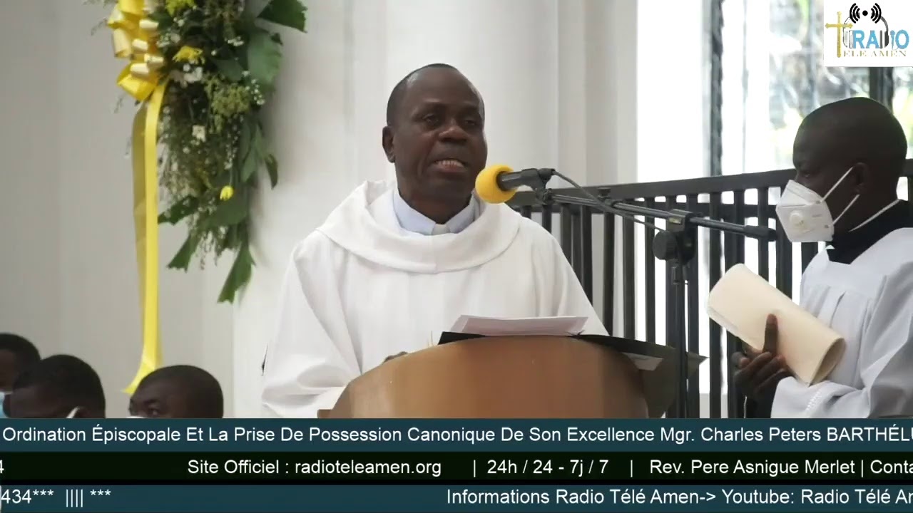 5/09/2020, Ordination &Eacute;piscopale de Monseigneur Charles Peters Barth&eacute;lus, &Eacute;v&egrave;que de Port-de-Paix