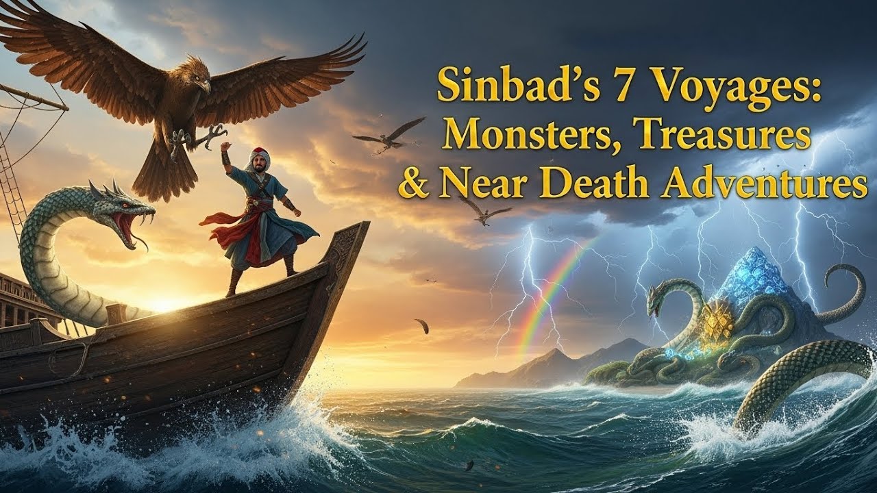 Sinbad’s 7 Voyages: Monsters, Treasures & Near Death Adventures