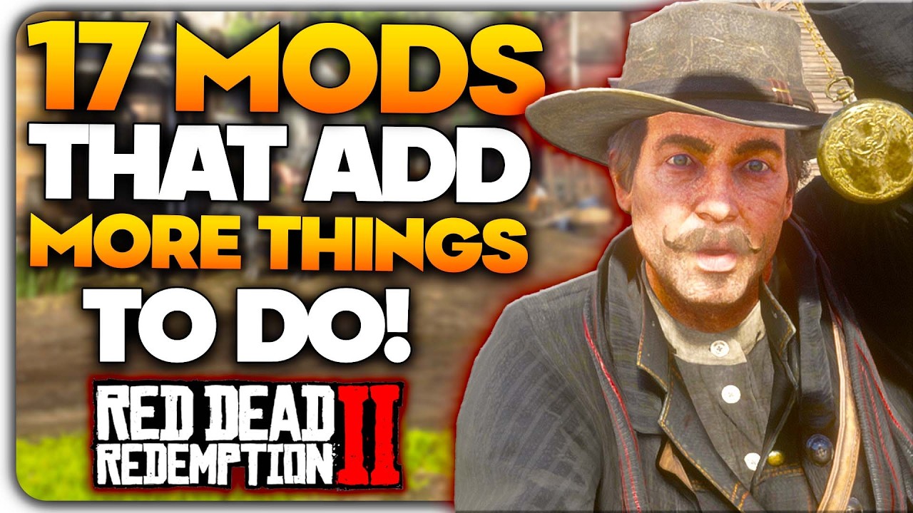 17 модов, добавляющих НОВЫЕ возможности в RDR2 &mdash; ЛУЧШИЕ моды на работу для Red Dead Redemption 2!