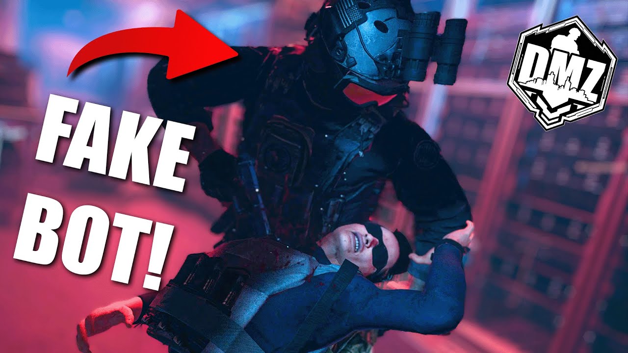 ACTING LIKE A 'BOT' in DMZ is Actually HILARIOUS!