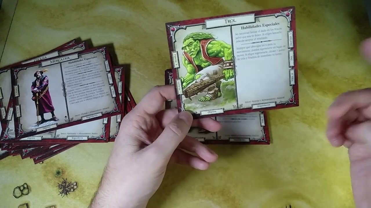 Talisman: Los Personajes