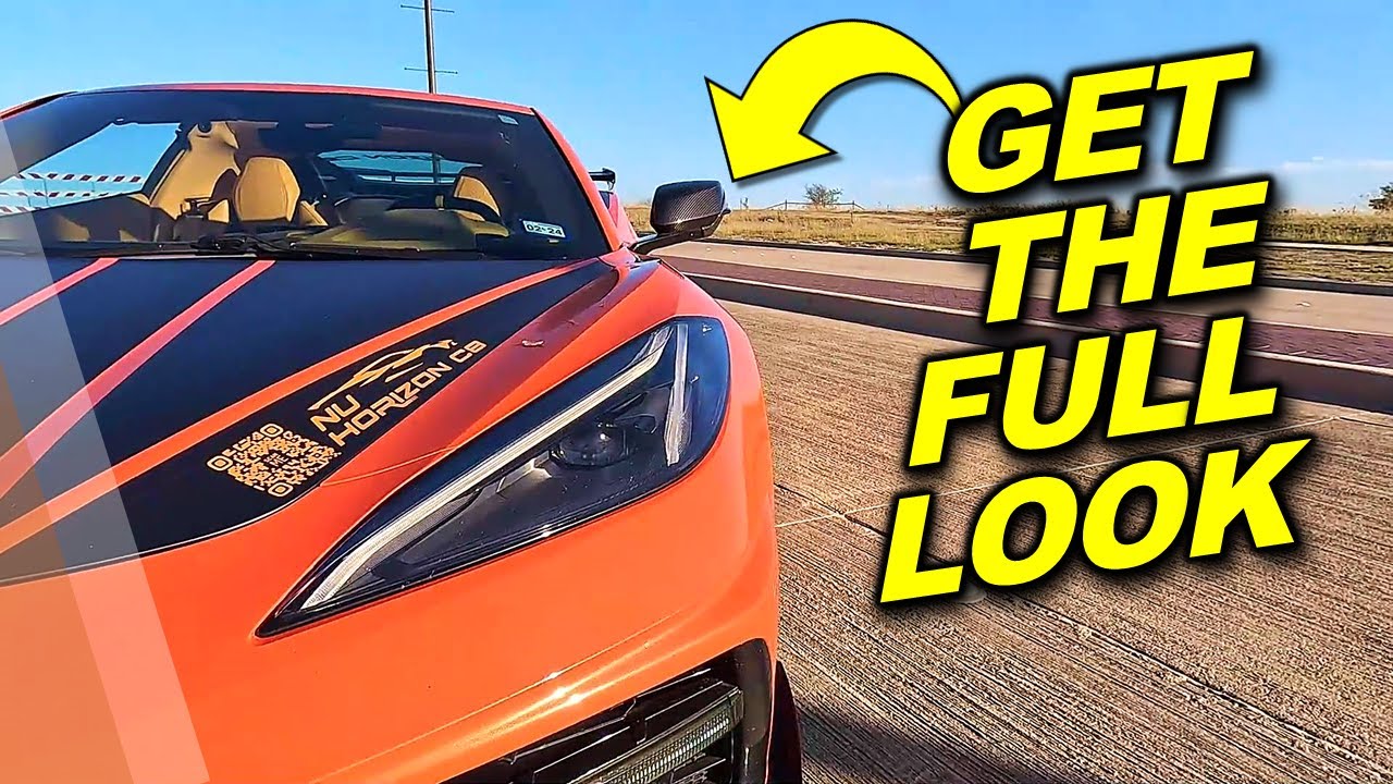 Reviewing the Carbon Fiber Lower Mirror Overlay for C8 Corvette!