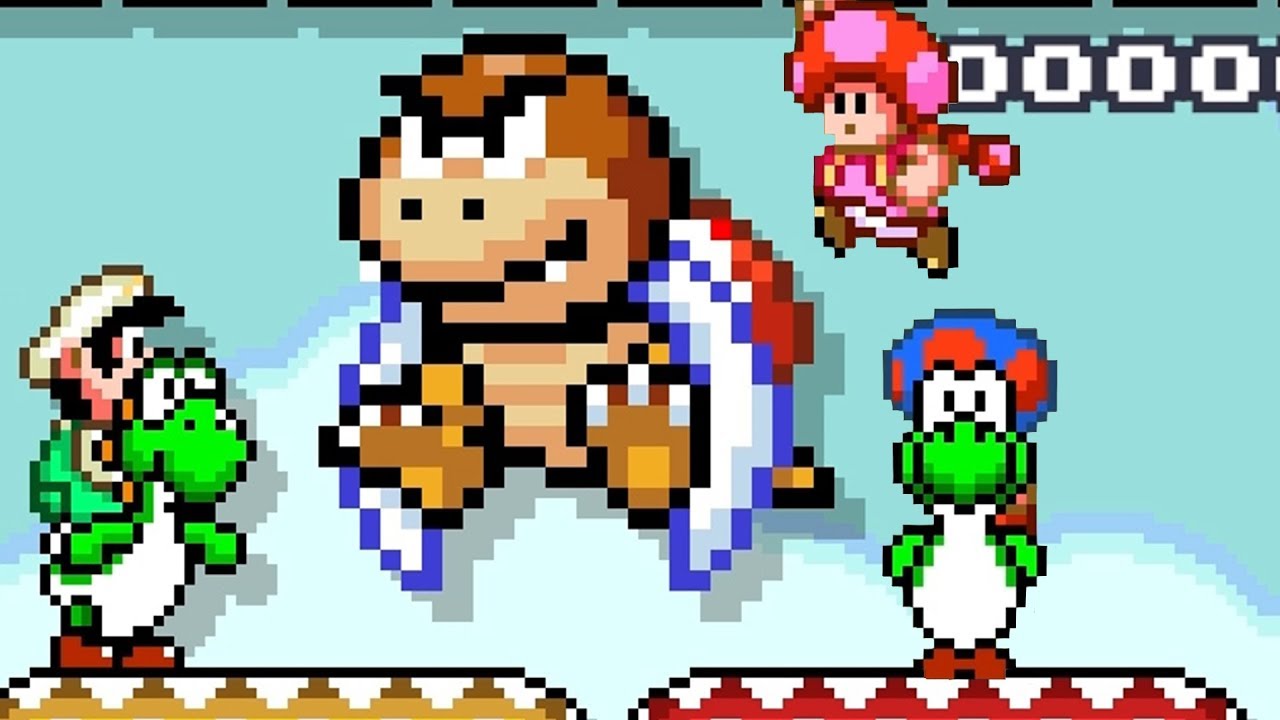 Super Mario Maker 2 Multiplayer Co-Op with Friends