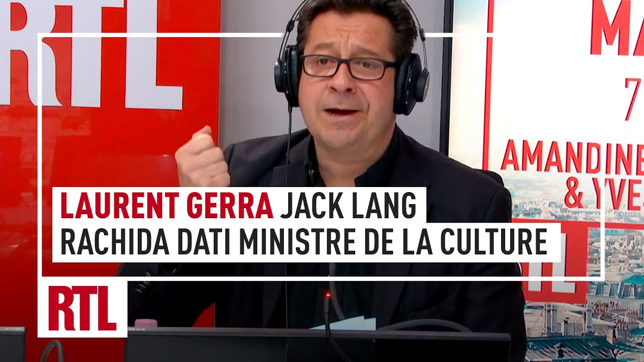 Laurent Gerra : Jack Lang et Rachida Dati, ministre de la Culture