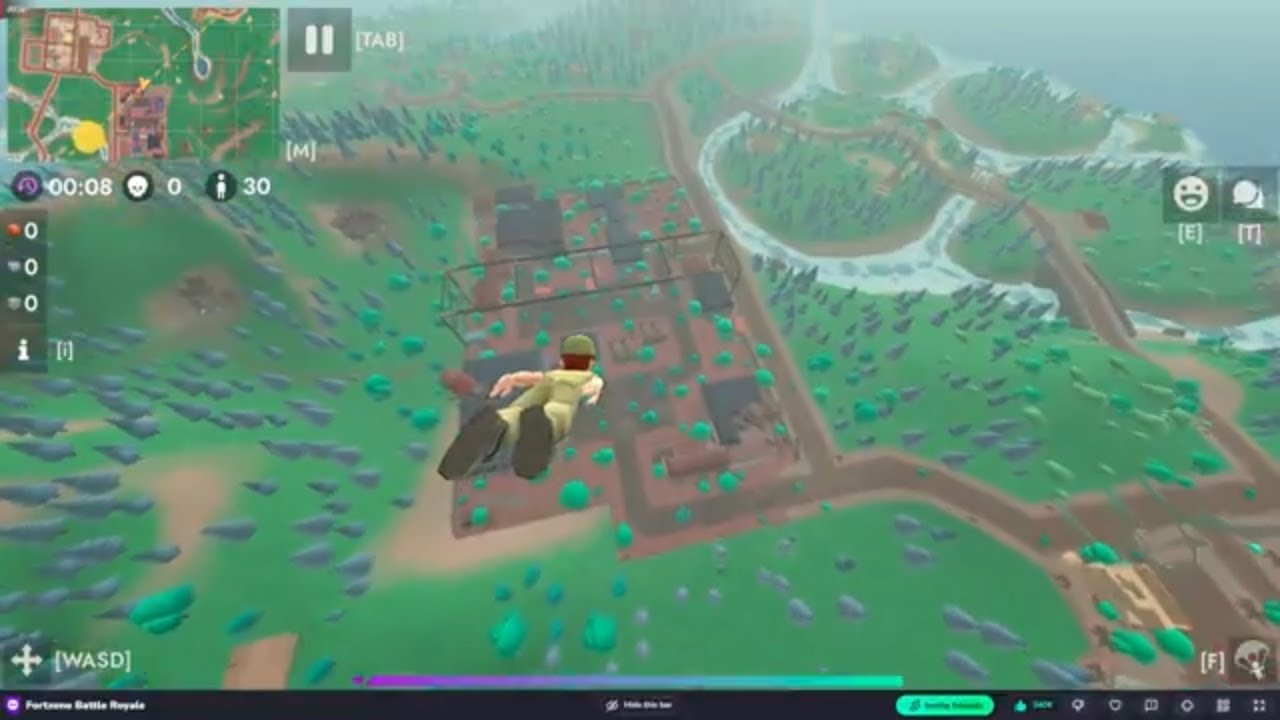 🔥 Fortzone Battle Royale — A Luta Pela Sobrevivência Começa! 💥