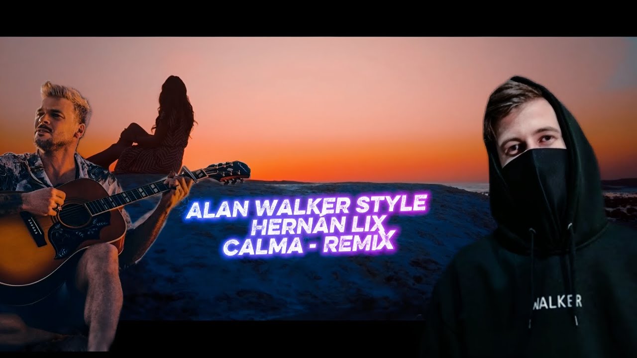 Alan Walker Style | CALMA Remix 2025 |New Song|(Official Music)