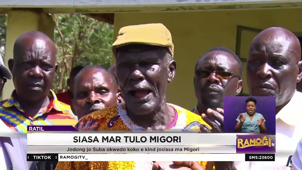 Jodong' Suba okwedo siasa mar tulo moseneno e kind Gavana Ochillo kod Peter Masara